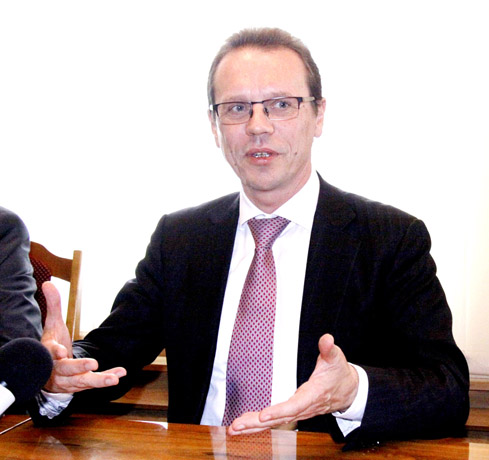 Algirdas Šemeta gyrė vandentiekį ir ežerą