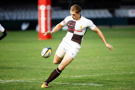 Dovydas Taujanskas regbio mokysis ir Velse