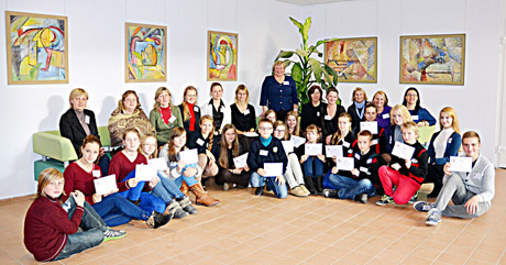 Mokiniai diskutavo apie lyderystę klasėje