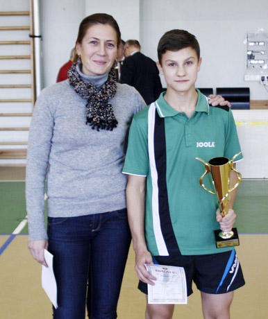 Stipriausiu stalo tenisininku tapo šiaulietis