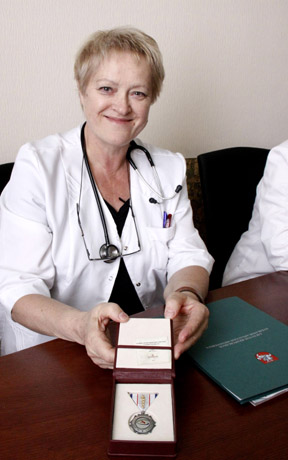 Tituluotą medikę įkvepia darbas