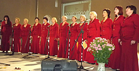 Moteris subūrė pomėgis dainuoti