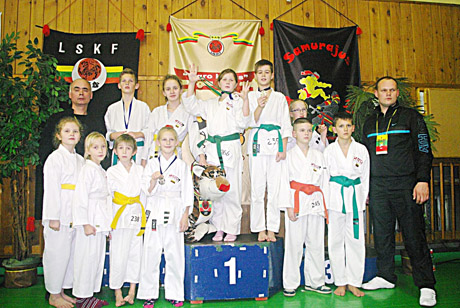 Tarptautiniame turnyre sužibėjo Baltarusijos karatistai