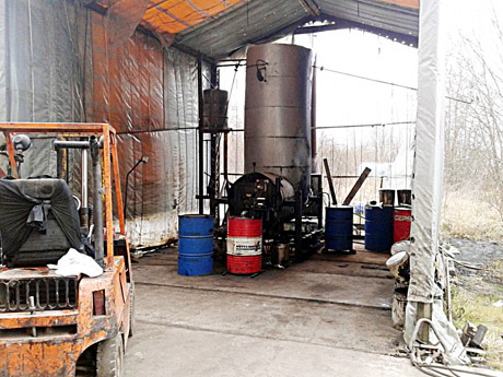 Iš panaudotos alyvos buvo gaminami degalai