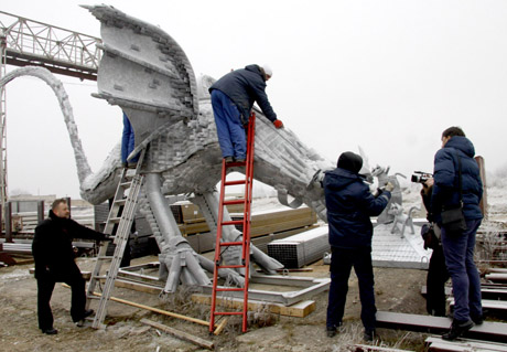 Šiaulių slibinas pateks į rekordų knygą