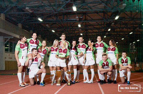 Regbininkai surengė fotosesiją