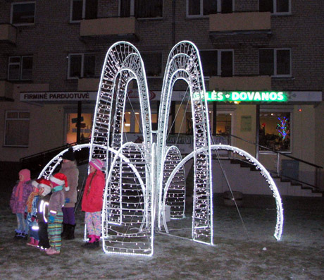 Kalėdoms Radviliškio valdžia mestelėjo dešimtis tūkstančių