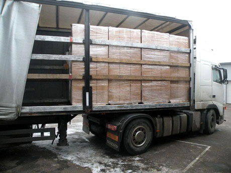 Meškuičiuose sulaikytas vilkikas su kontrabanda