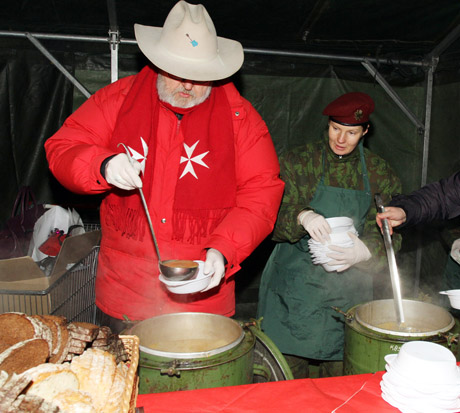 „Maltiečių sriuba“ sušildo ir Šiaulių senelius