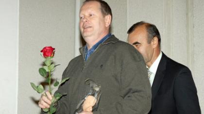 Angelo sargo skulptūrėlė įteikta pilietiškam šiauliečiui