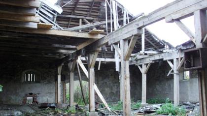 Dvaro pastatą ardė vagys