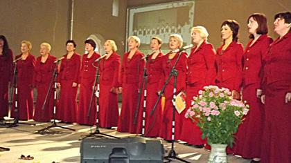 Moteris subūrė pomėgis dainuoti