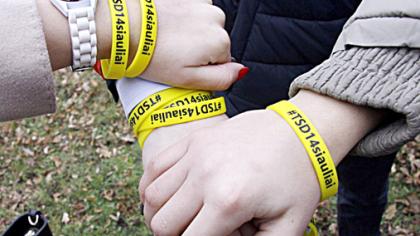 Šventė trijų mokyklų studentai