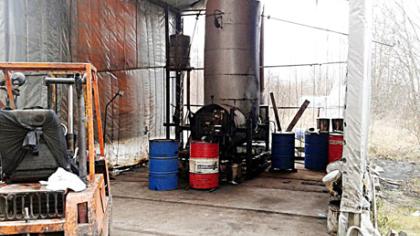 Iš panaudotos alyvos buvo gaminami degalai