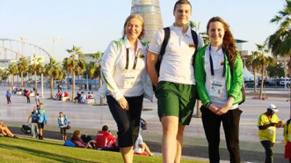 Plaukikai svečiavosi Katare